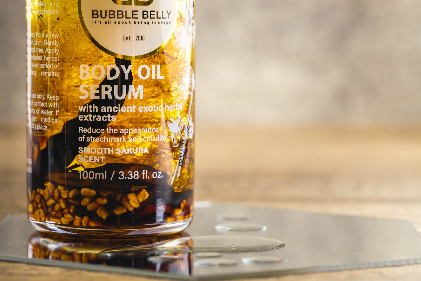 Bubble Belly Body Oil Serum