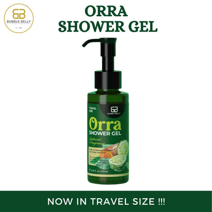 Bubble Belly Orra Shower Gel Travel Size