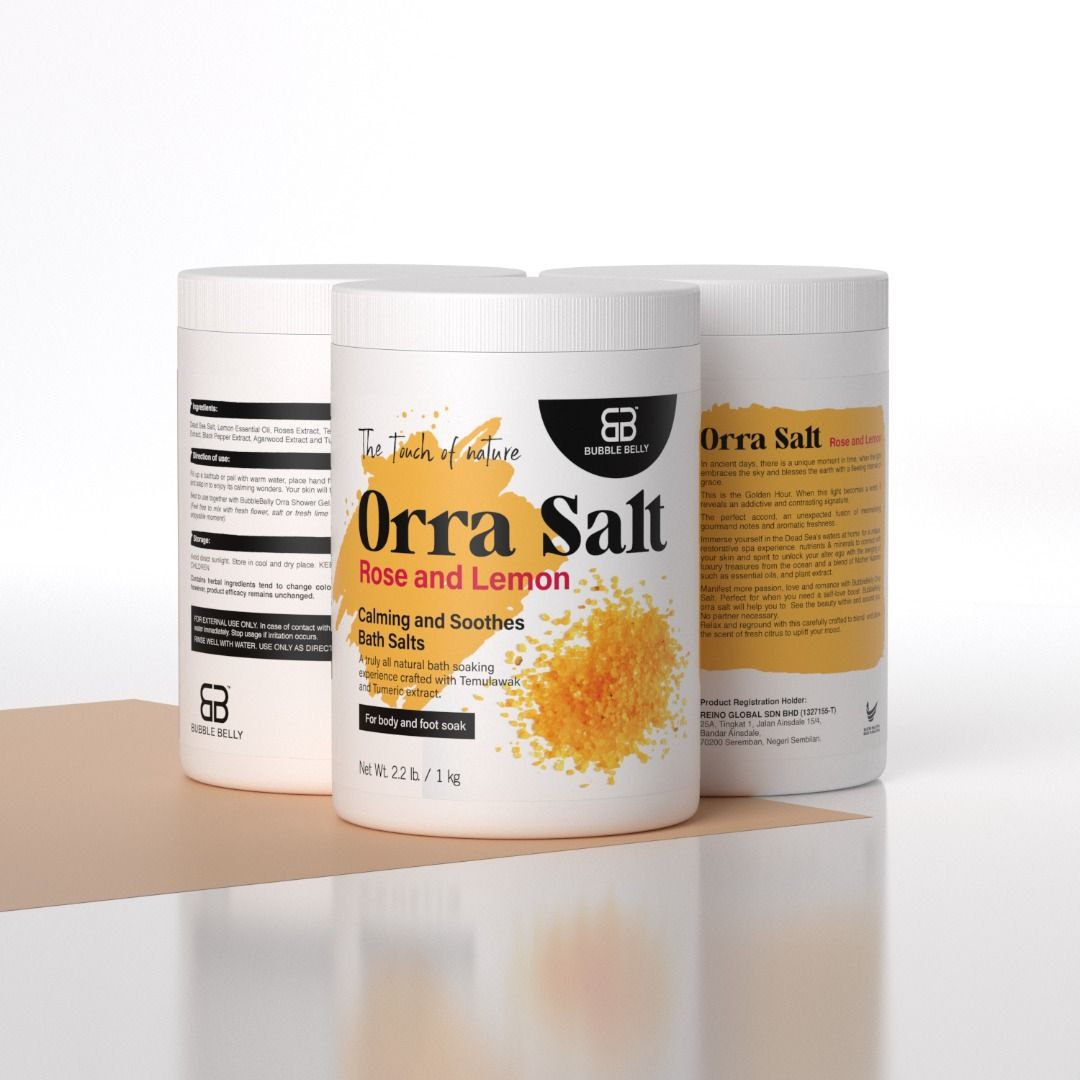 Bubble Belly Organic Orra Bath Salt